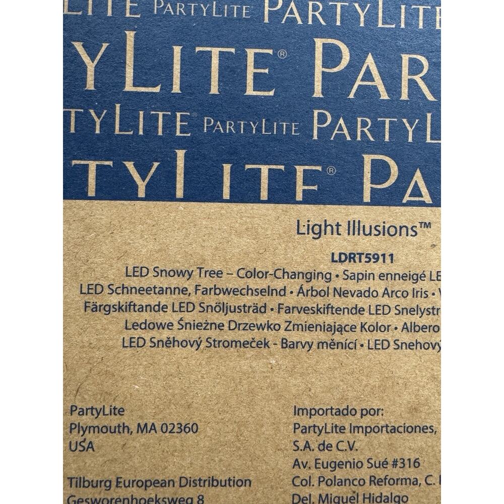 Partylite Light Illusions LED Color Changing Tree - Picture 12 of 16
